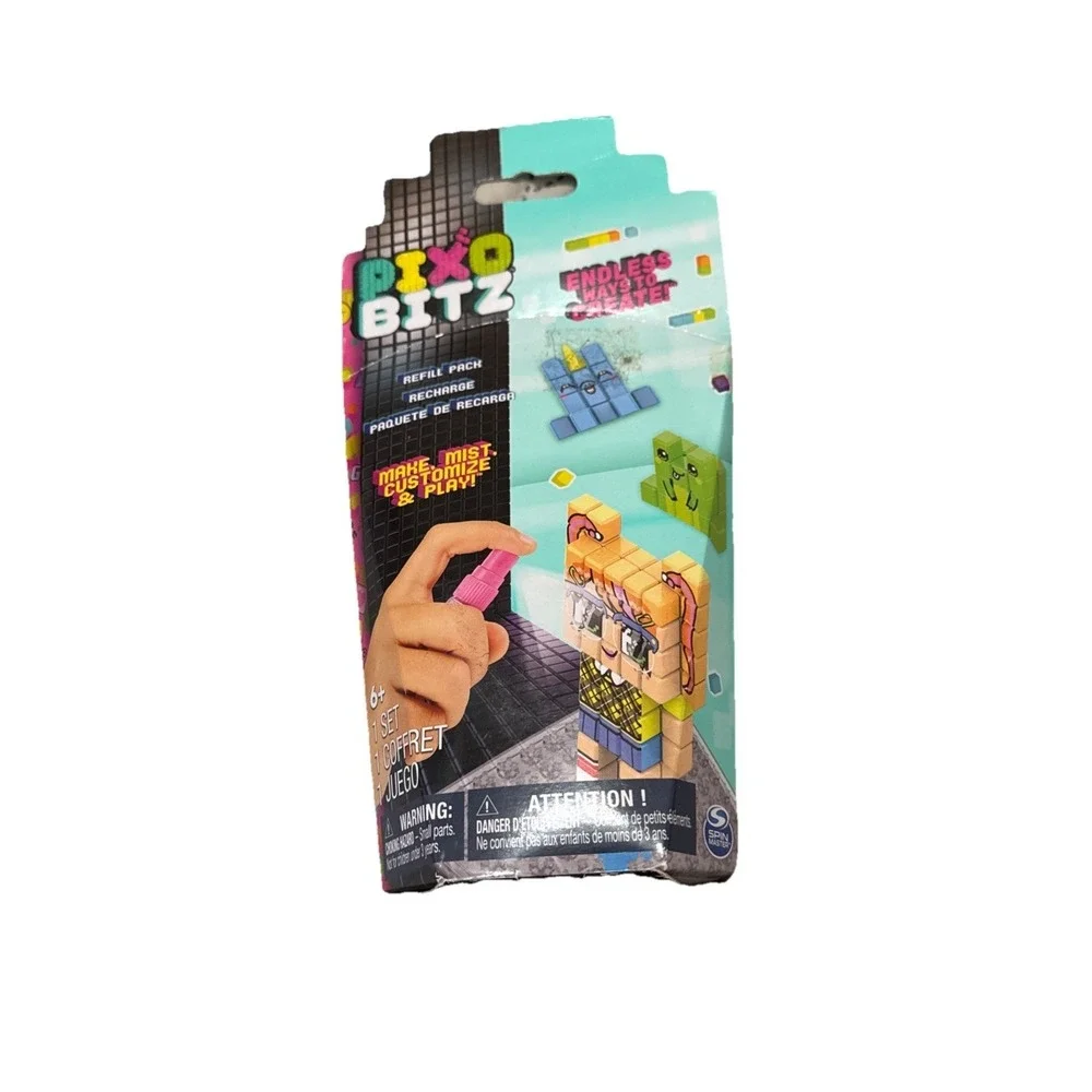 Spin Master Pixobitz Refill Pack with 270 Water Fuse Beads New Sealed.‎ GR22